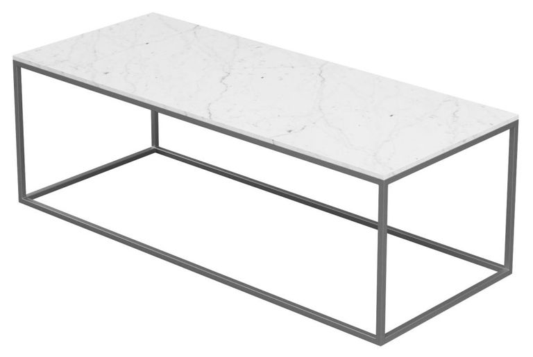 Halifax Coffee Table - White Marble