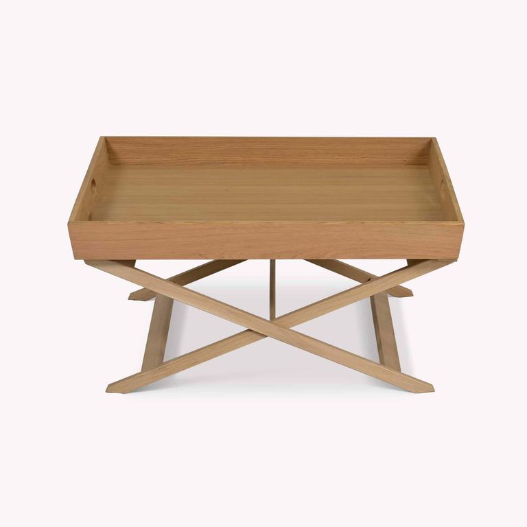 Hambledon Butlers Coffee Table Square Natural Oak