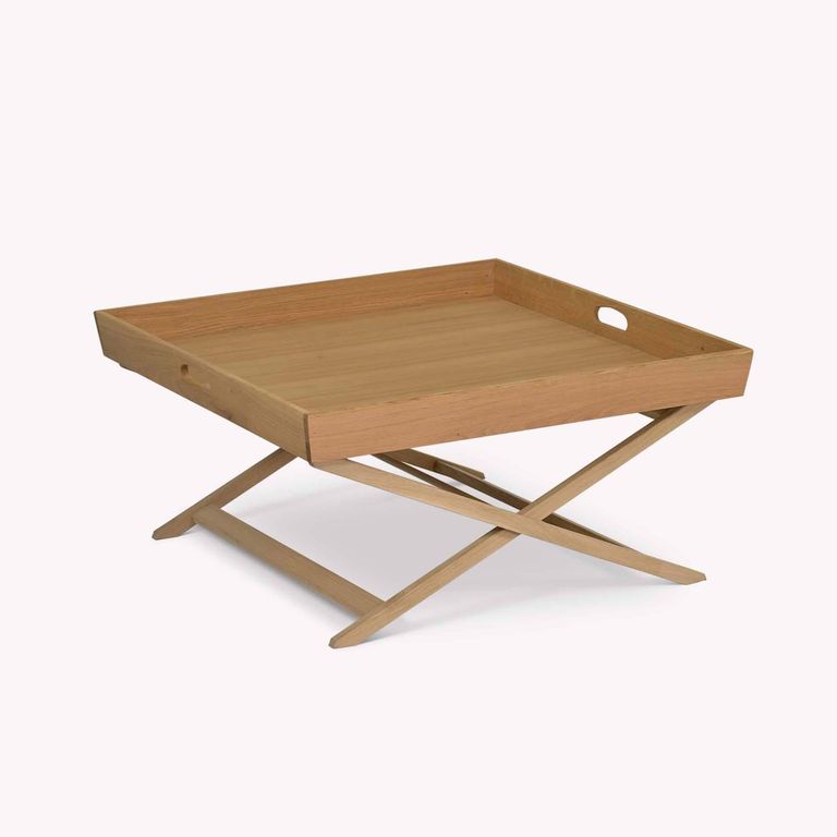Hambledon Butlers Coffee Table Square Natural Oak