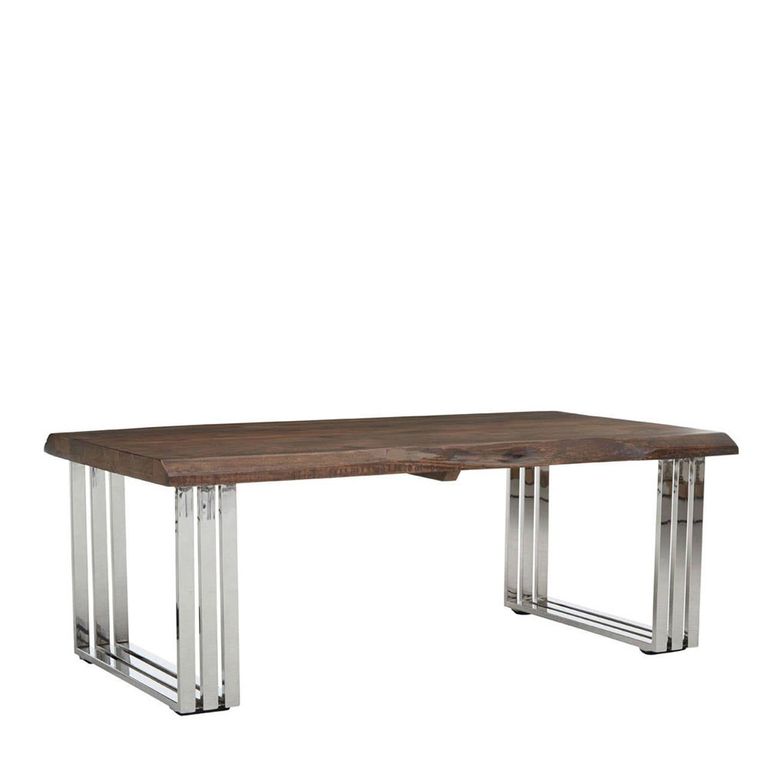 Hampstead Coffee Table - Acacia Wood and Metal