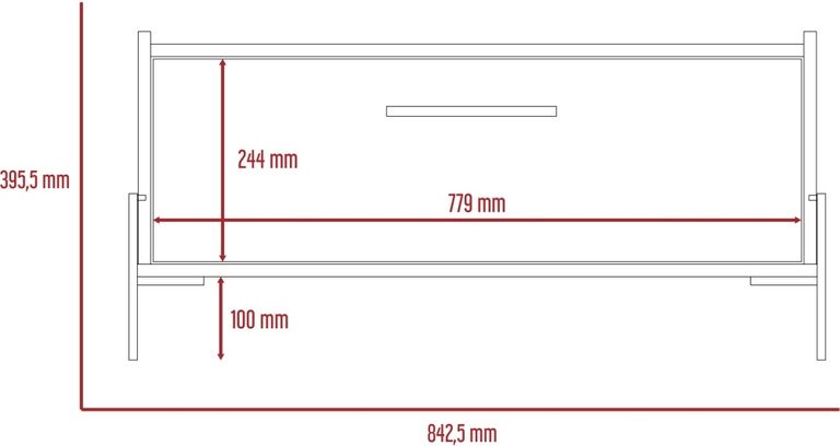 Harvard Grey Wood Effect Storage Coffee Table