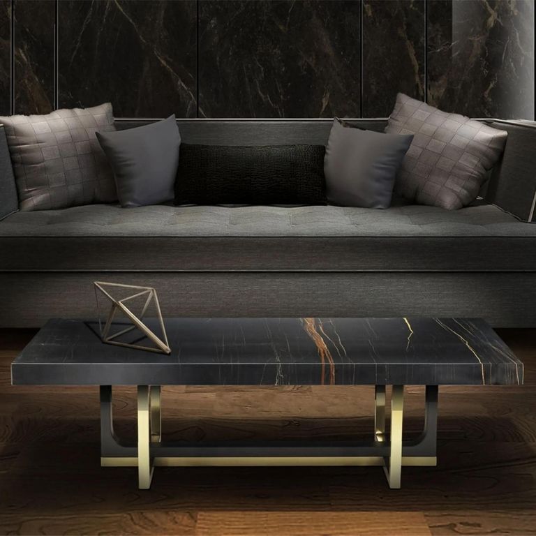 Harry Occasional Table - Marble with Metal Base - Variation Available