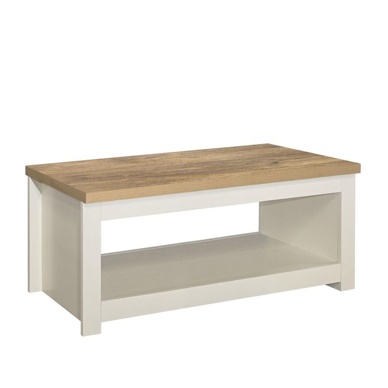 Highgate Coffee Table - 105cm - Cream Painted