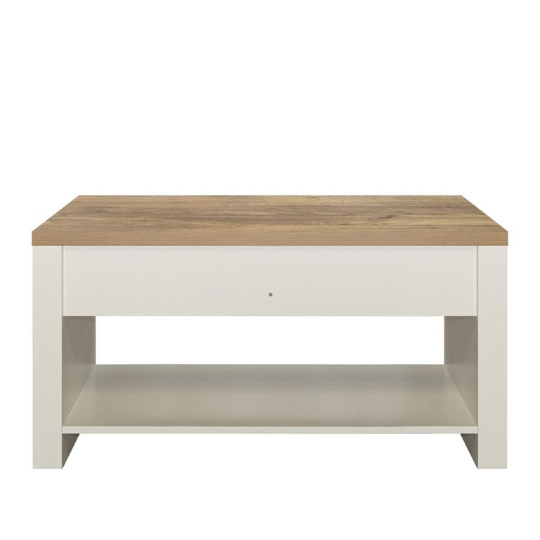 Highgate Coffee Table - 2 Drawer - Cream Painted
