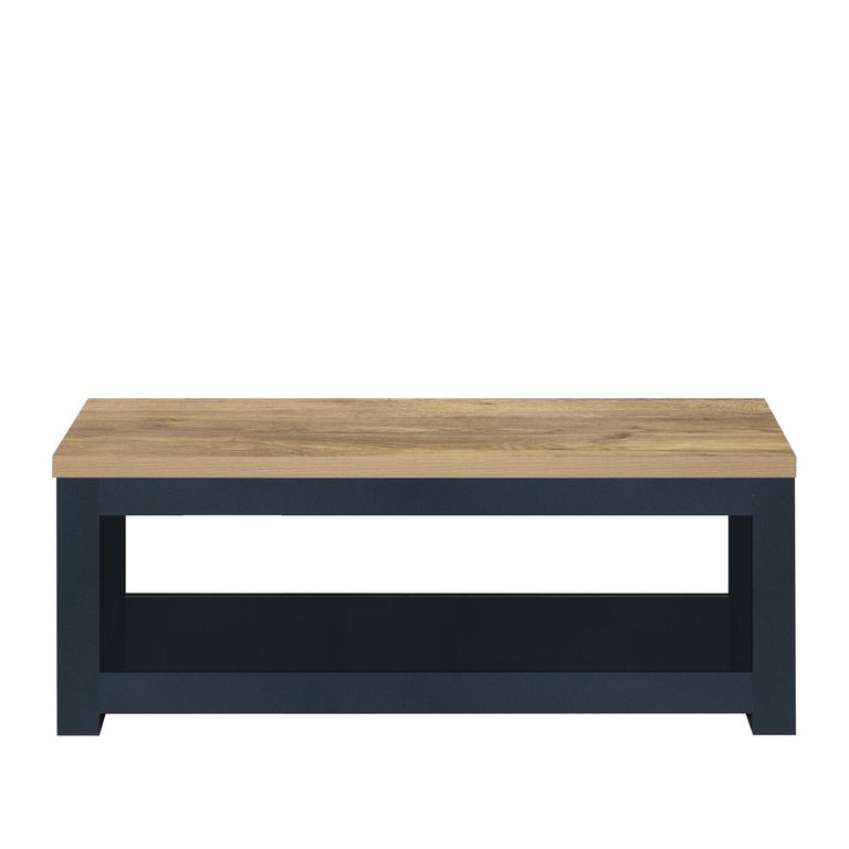Highgate Coffee Table - 105cm - Navy Blue Painted