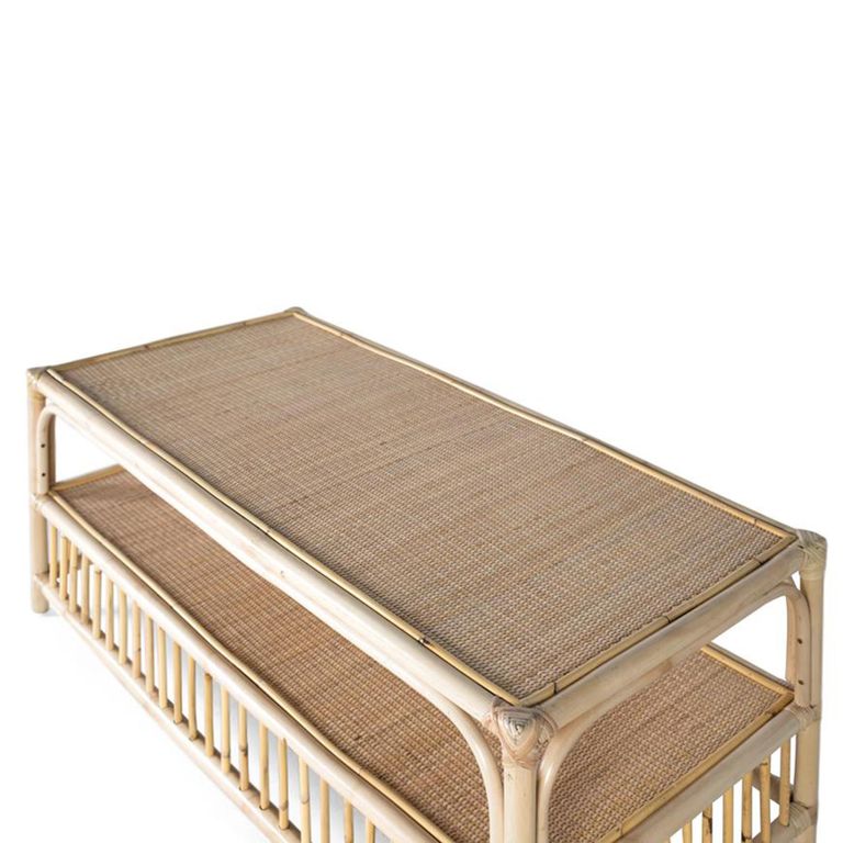 Jambiani Coffee Table - Natural Rattan - Round