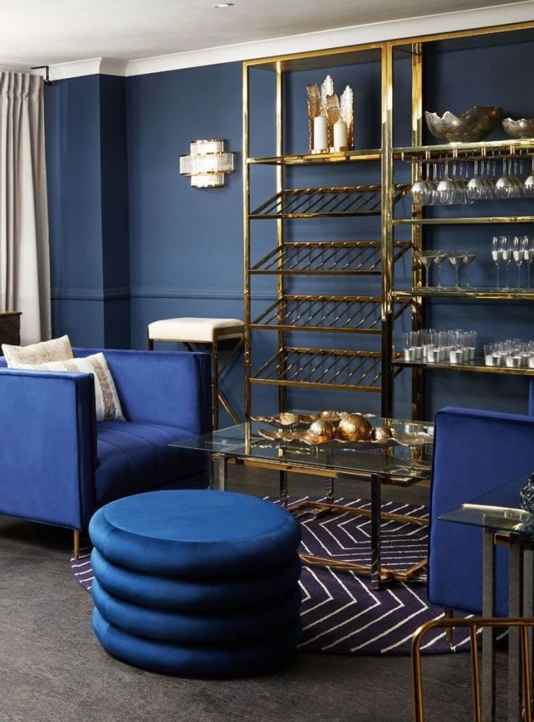 Layne Coffee Table - Glass with Chrome Base