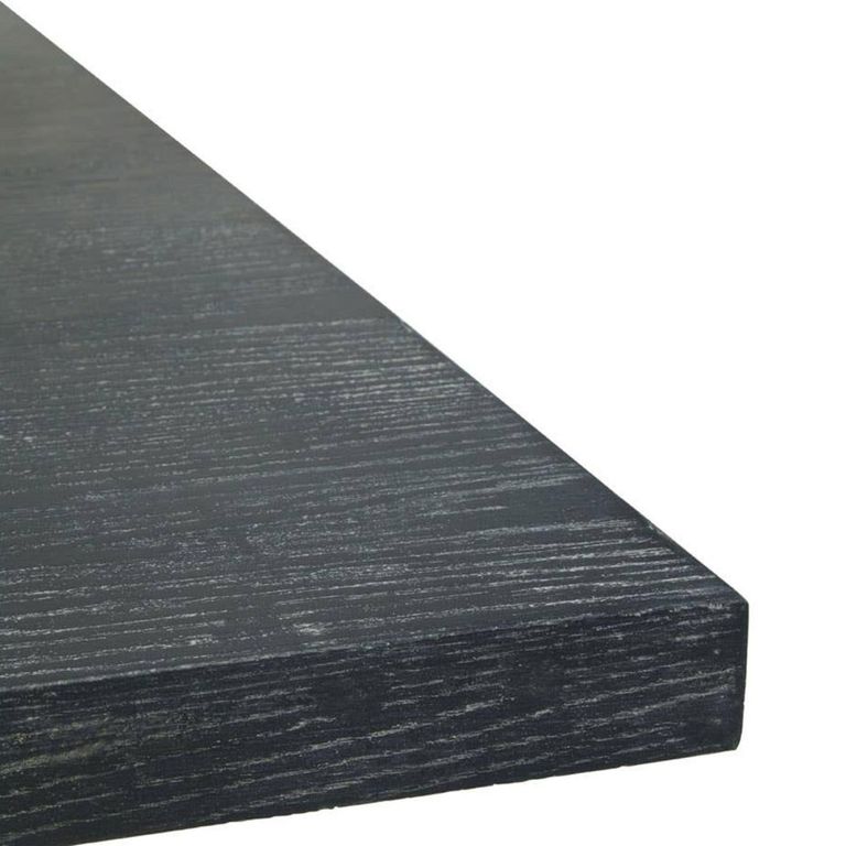 Lena Coffee Table - Square - Black - Oak