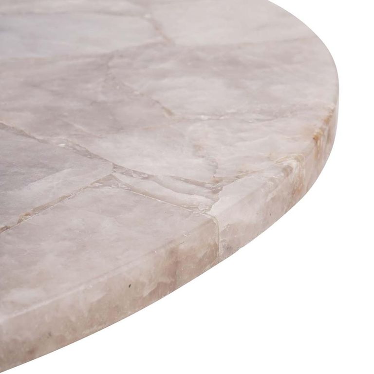Bosworth Coffee Table - Smokey Quartz - Round