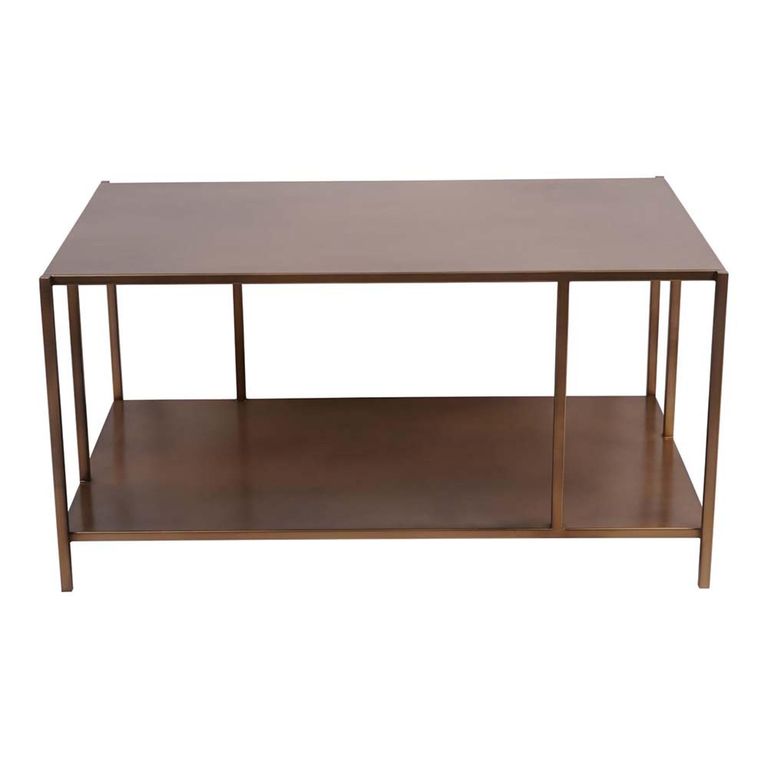 Brooks Coffee Table - Brushed Champagne
