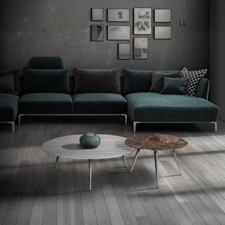 Livia Coffee Table - Oval - Marble - Variation Available