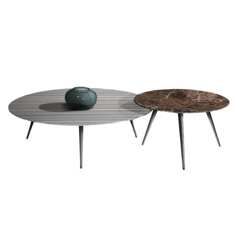 Livia Coffee Table - Oval - Marble - Variation Available