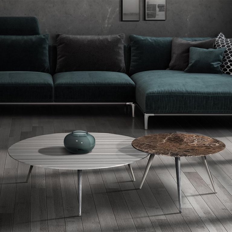Livia Coffee Table - Oval - Marble - Variation Available