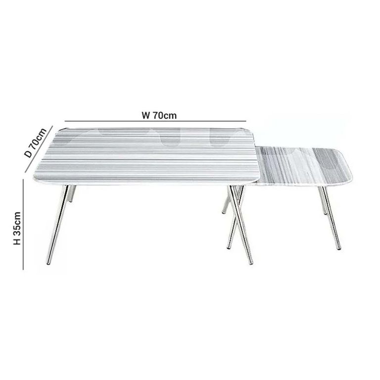 Livia Coffee Table - Square - Marble - Variation Available