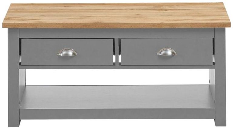 Lyman 2 Drawer Coffee Table - Variant Available
