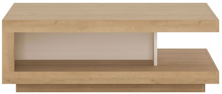 Lyon Oak Effect Designer Coffee Table