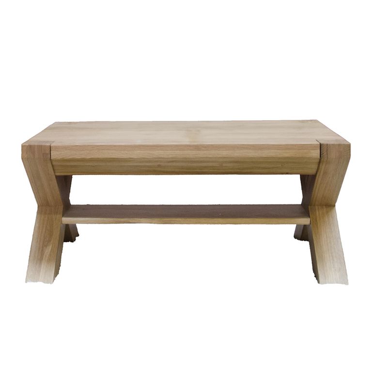 Trend Coffee Table - Medium - with X Legs - Oak