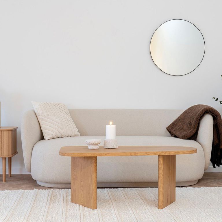 Melo Coffee Table - Natural Wood
