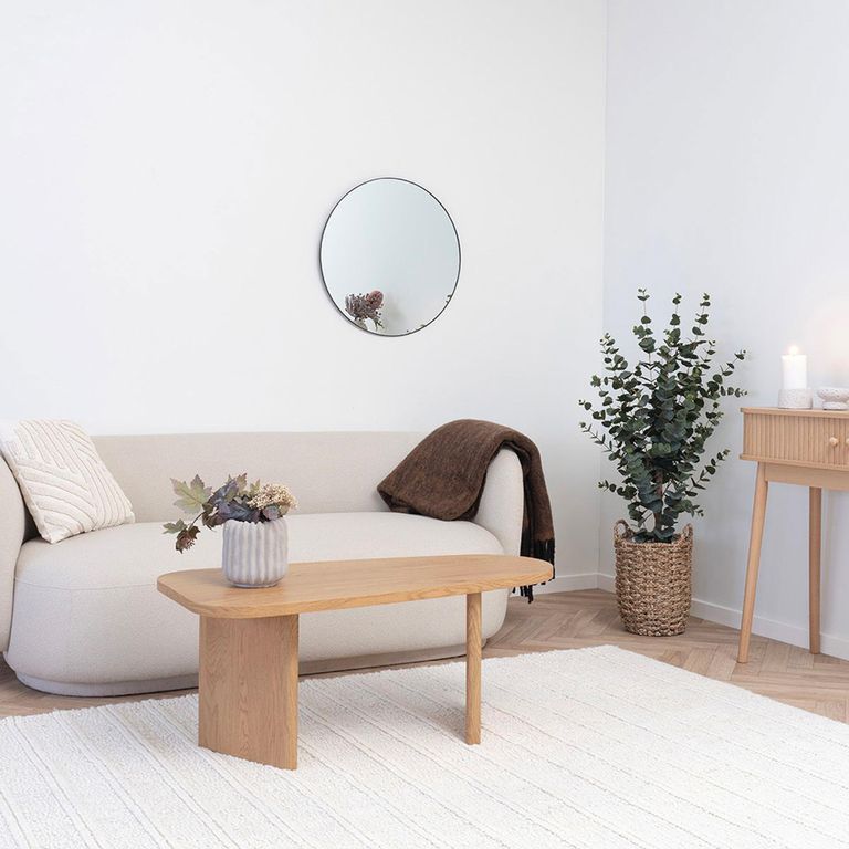 Melo Coffee Table - Natural Wood