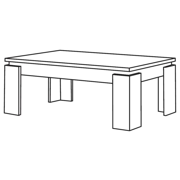 Milo Grey Coffee Table