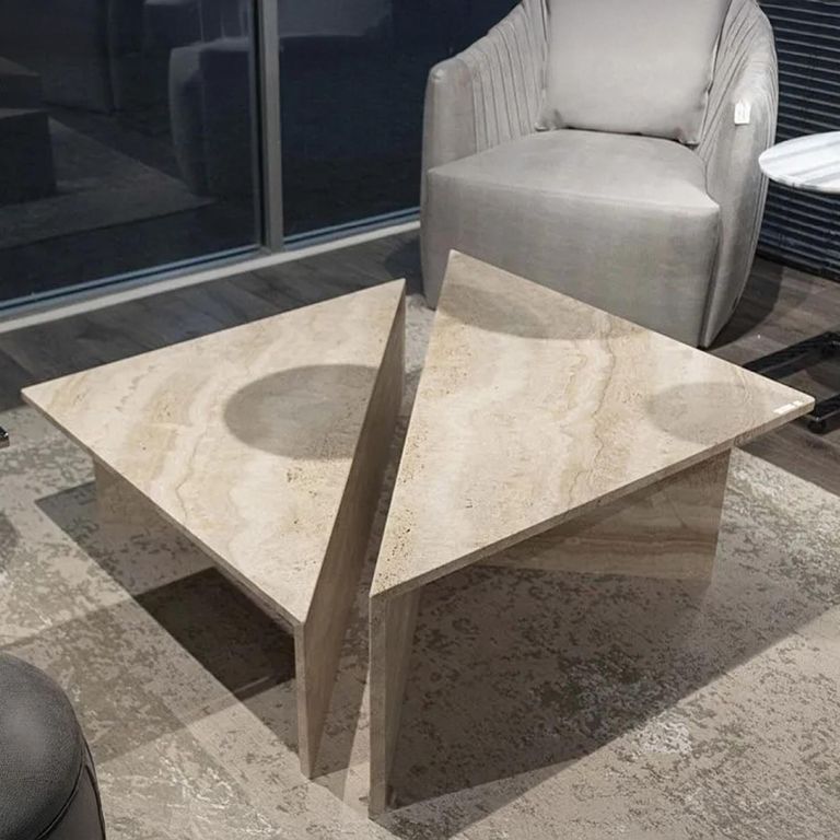 Miro Occasional Table - Marble Triangle - Variation Available