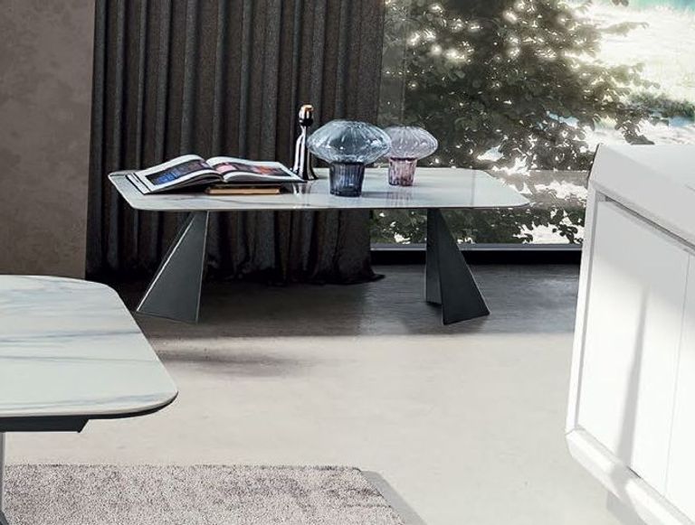 Elite Coffee Table - Ceramic - Bianco Antico