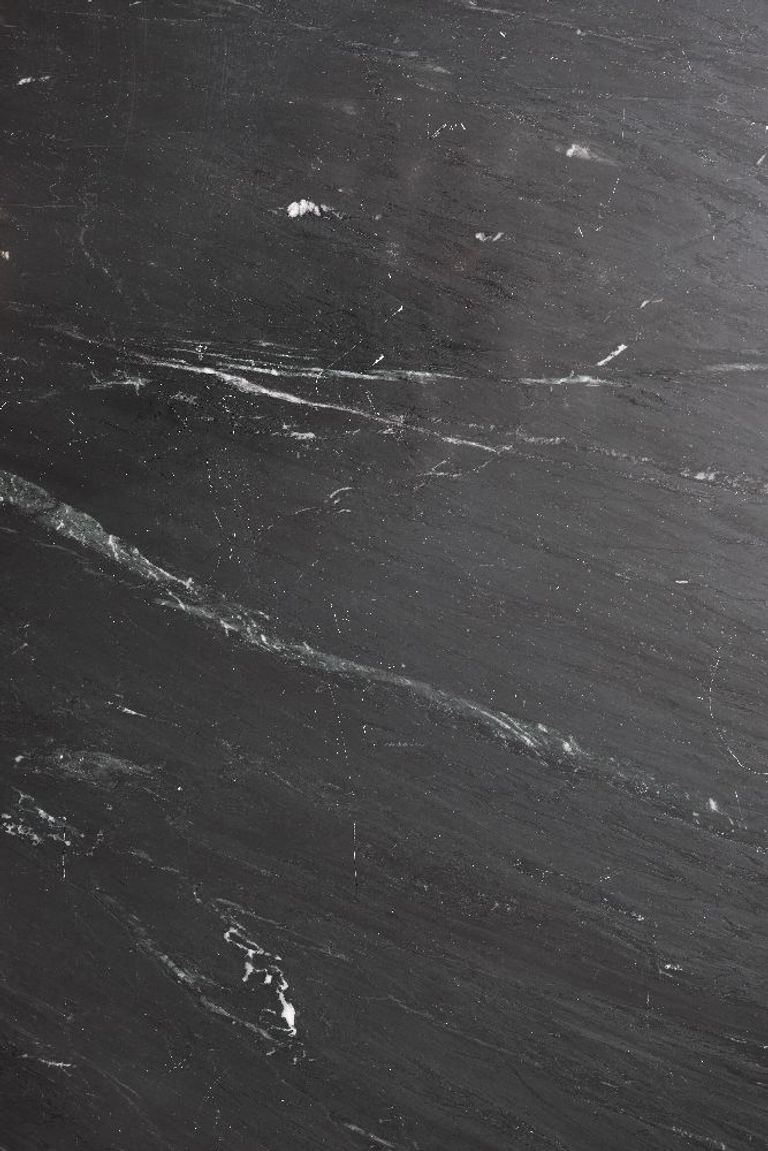 Erie Black Marble Large Round Coffee Table