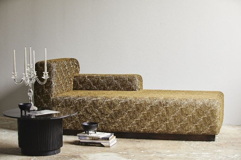 Erie Black Marble Large Round Coffee Table