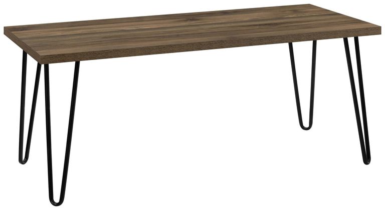 Obion Retro Coffee Table in Walnut - 5067396COMUK