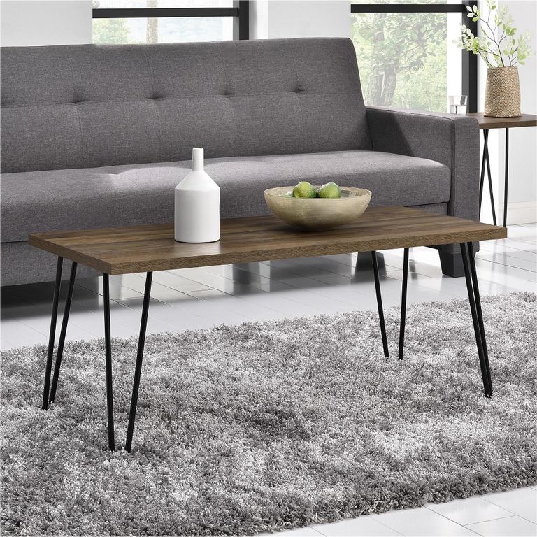 Obion Retro Coffee Table in Walnut - 5067396COMUK