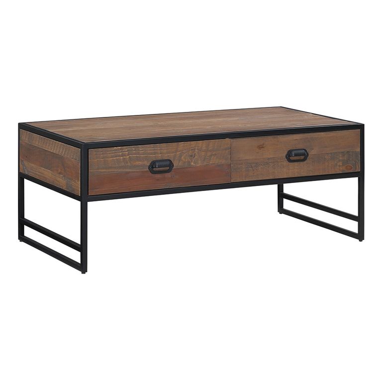 Ooki Reclaimed Wood Coffee Table - 4 Drawer