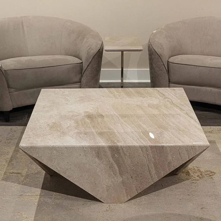 Origami Occasional Table - Marble - Variation Available