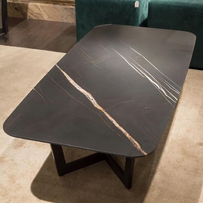 Oscar Coffee Table - Marble with Metal Base - Variation Available