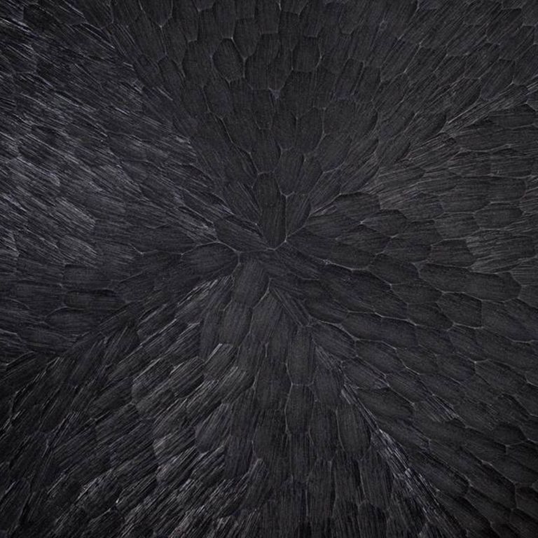 Palermo Grey Metal - Round Large Coffee Table