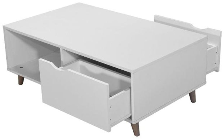 Perce White Coffee Table