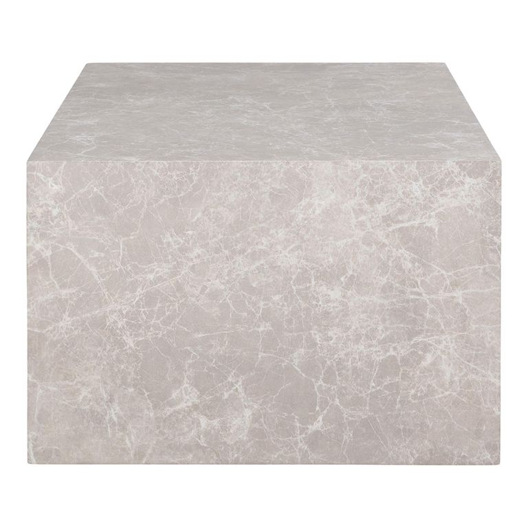 Prague Coffee Table - Beige Marble Effect