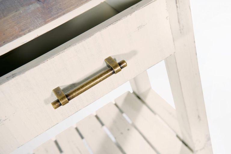 Purbeck Reclaimed Timber Wood Coffee Table with Drawer