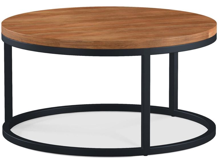 Rayne Acacia 80cm Round Coffee Table