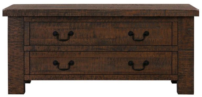 Reclaimed Pine Storage Coffee Table