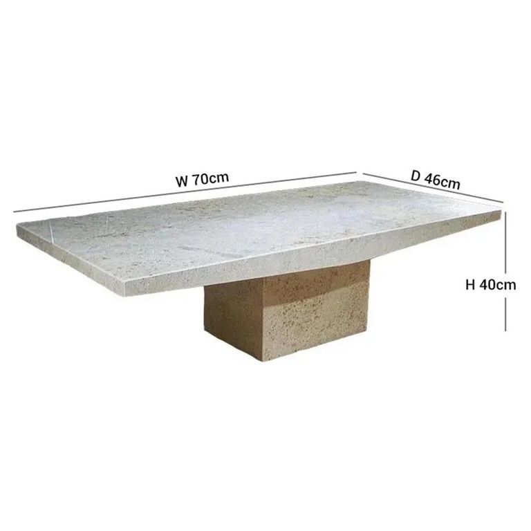 Roma Occasional Table - Boat Edge - Marble - Variation Available
