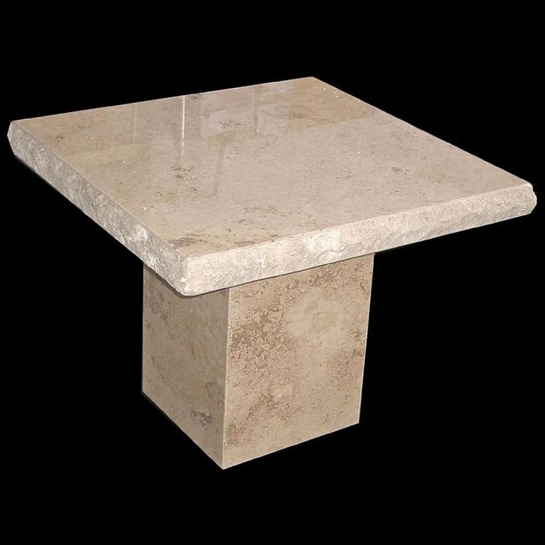 Roma Occasional Table - Chiseled Edge - Marble - Variation Available