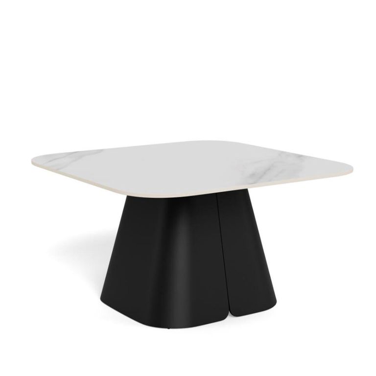 Salinas Coffee Table - Square - White Ceramic