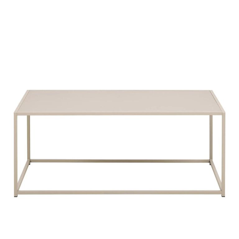 Seaford Coffee Table - Round - Grey Melamine