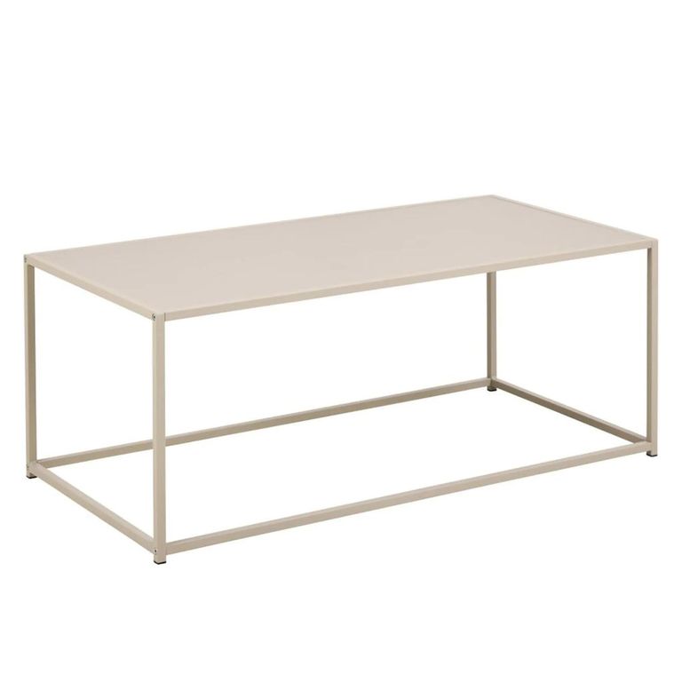 Seaford Coffee Table - Round - Grey Melamine