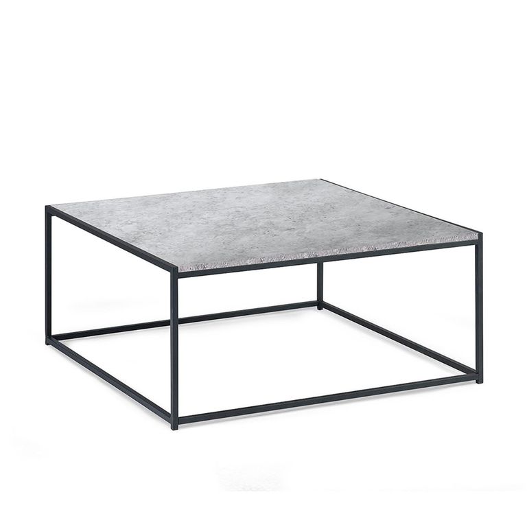 Staten Coffee Table - 90cm - Square - Concrete
