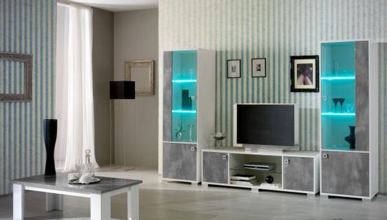 Stella White & Grey Italian Coffee Table