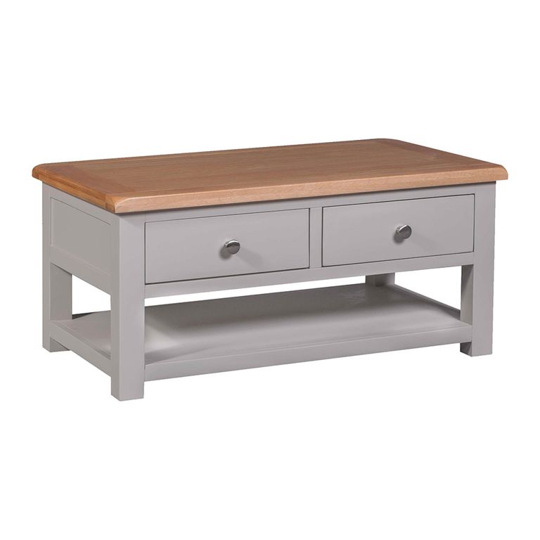 Diamond Painted Coffee Table - 2 Drawer