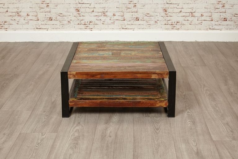 Urban Chic Reclaimed Coffee Table - Square