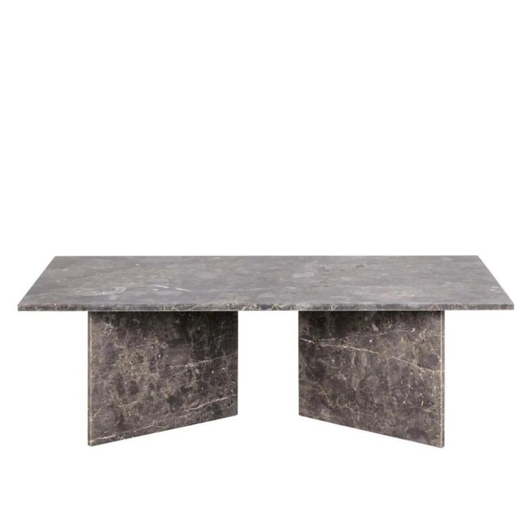 Vega Coffee Table - Brown Marron Marble