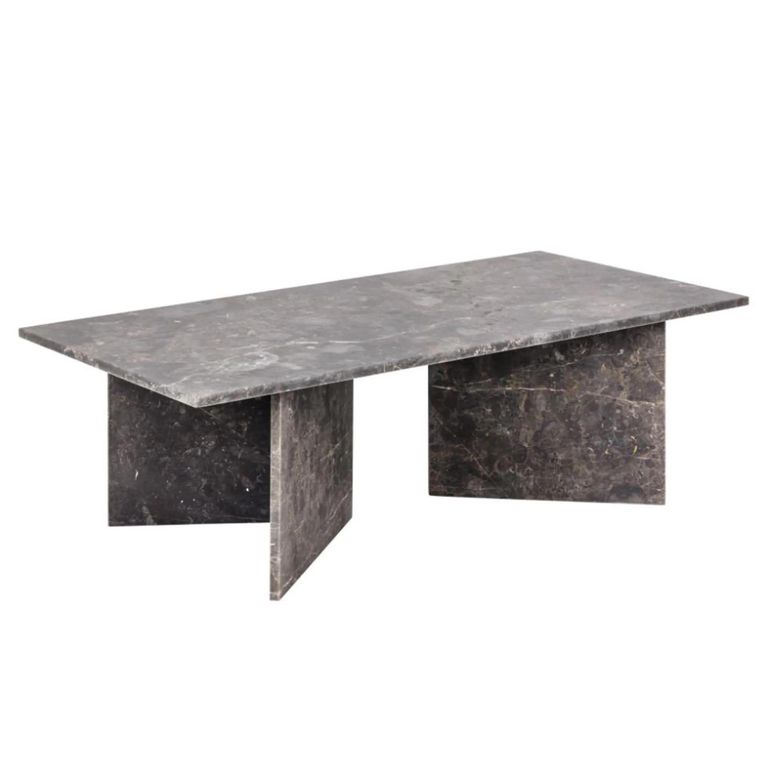 Vega Coffee Table - Brown Marron Marble